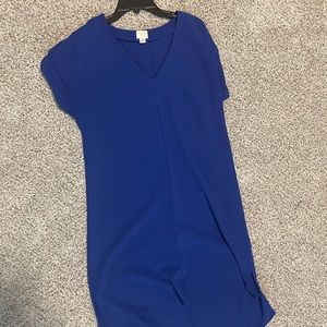 Women’s blue dress
